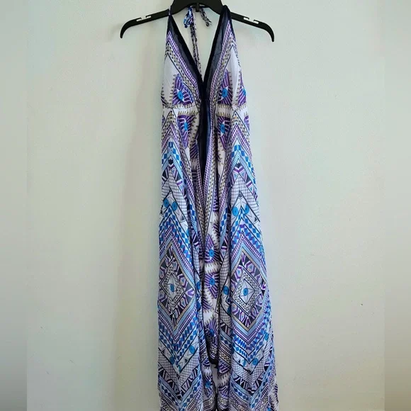 Long Bohemian Dress- beach coverup - Picture 4 of 6